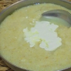 Kačamak s mlekom
